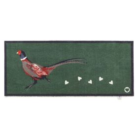 Hug Rug Pheasant 2 (Green) Runner 65x150